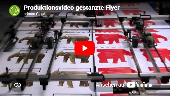 Produktionsvideo - gestanzte Elefanten