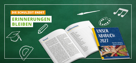Der Druck von Jahrgangsbüchern, Abi- und Schülerzeitungen
