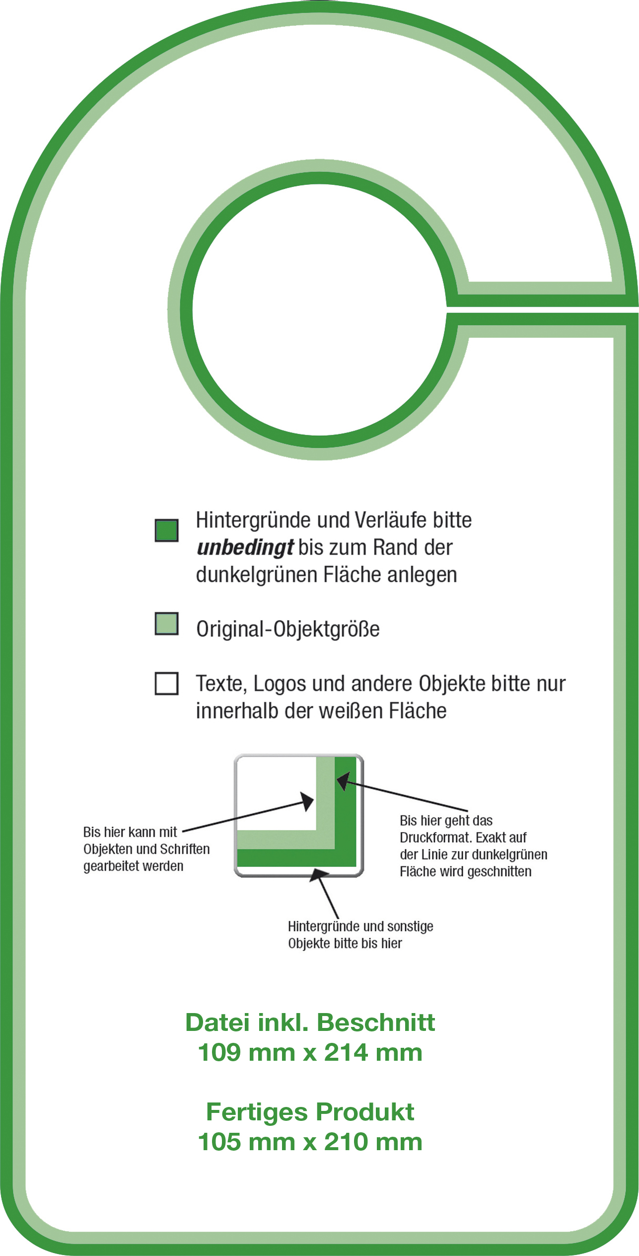 Türanhänger Vorlage