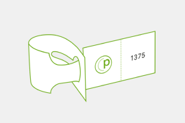 Kofferanhänger schmal mit Abriss