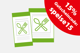 Einzelblatt Speisekarten