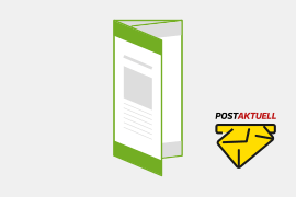 Falzflyer Wickelfalz