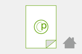 Indoor-Aufkleber rechteckig