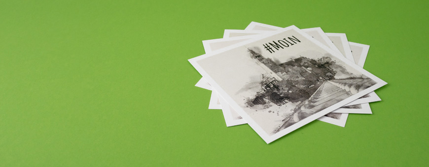 Flyer Quadrat Q4 (210 x 210 mm), 2-seitig