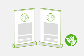 Roll-Up Display Greenprint