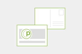 Postkarte DIN lang