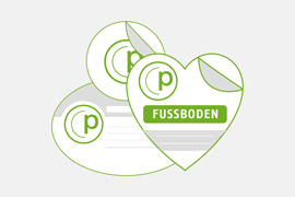 Fußbodenaufkleber Fußbodenaufkleber - freie Größe